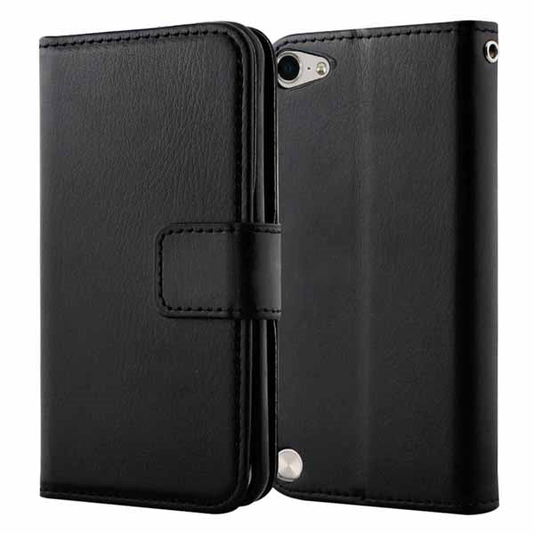 Leather Folio Wallet Case for iPod Touch 5 / 6 / 7 Leather Folio Wallet Case for iPod Touch 5 / 6 / 7